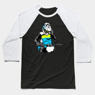 motorcross Baseball T-Shirt